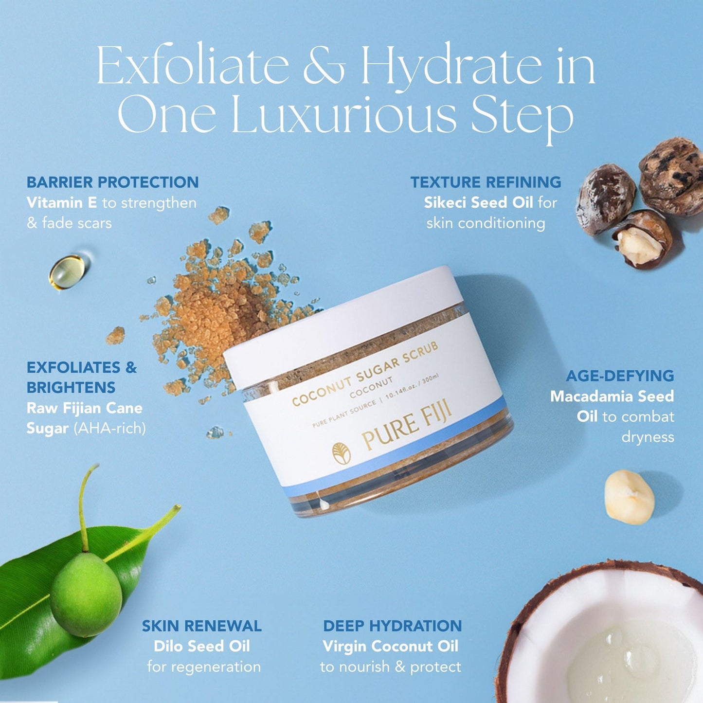 Pure Fiji Sugar Rub