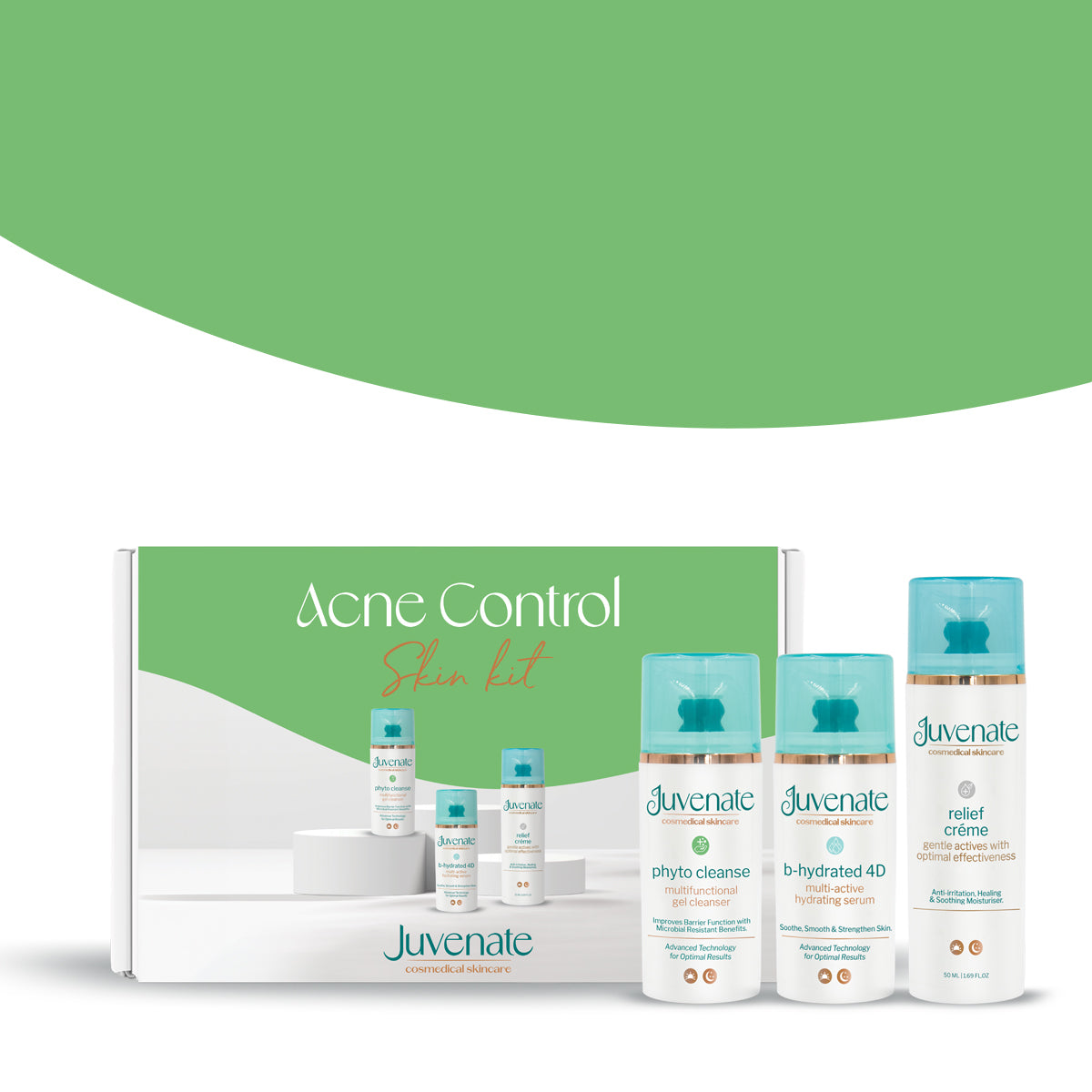 Juvenate acne control skin kit