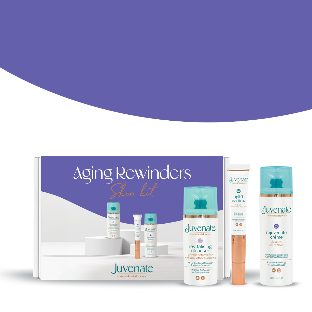 Juvenate age rewinders skin kit