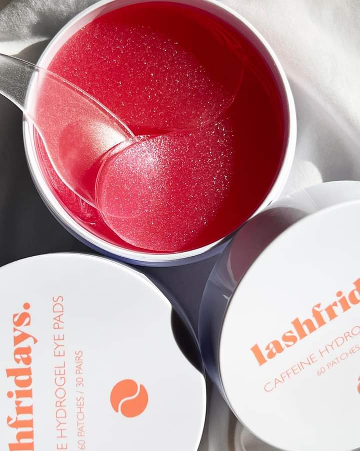 Lash Fridays caffeine hydro pads