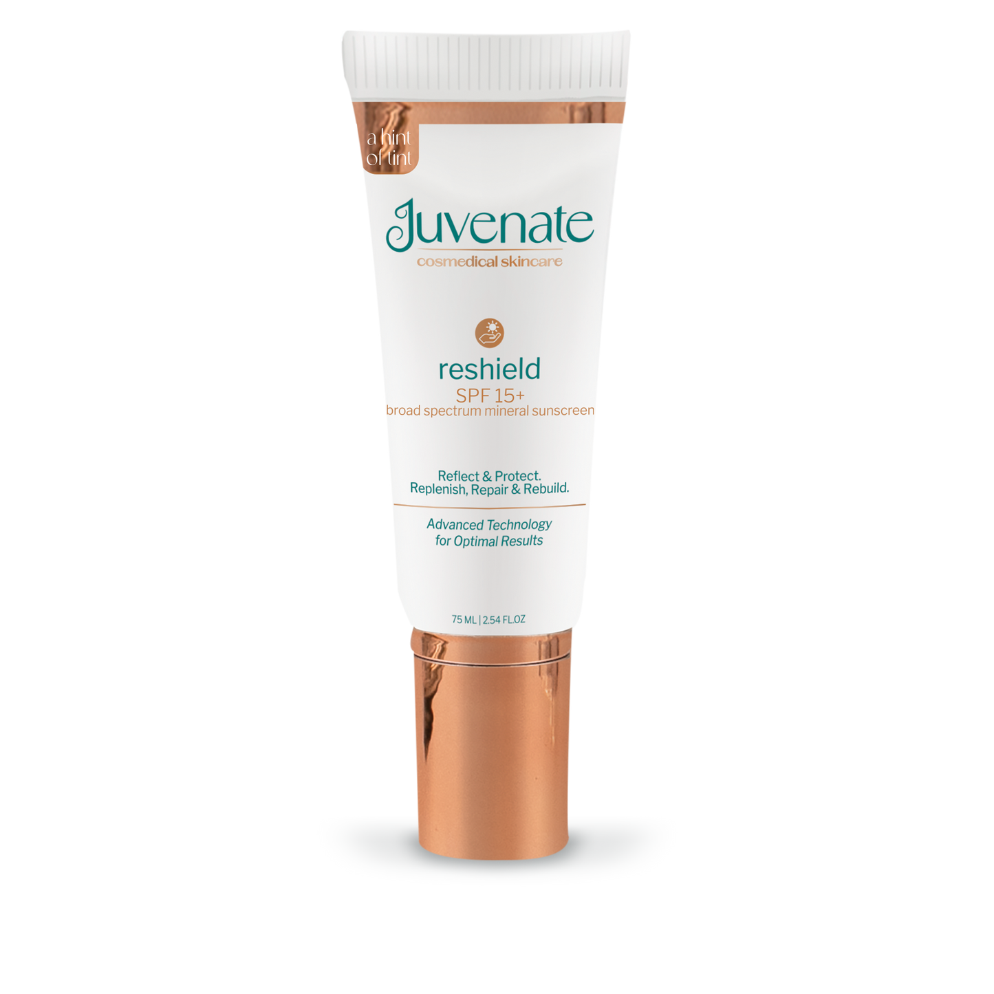 Juvenate reshield tinted SPF20 75ml