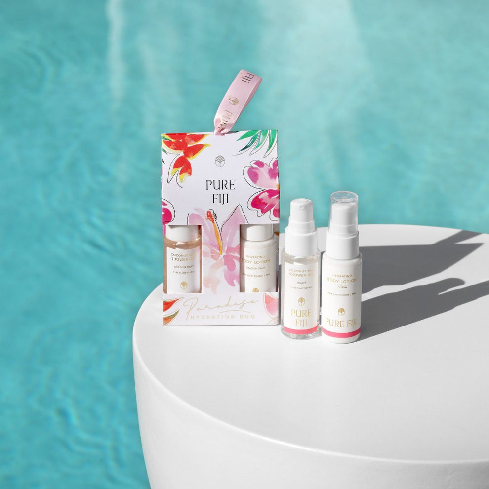 Pure Fiji - Christmas Hanging Body Duo Ornament - Dragon fruit.