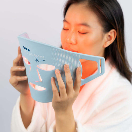 Trudermal LED Light Therapy mask.